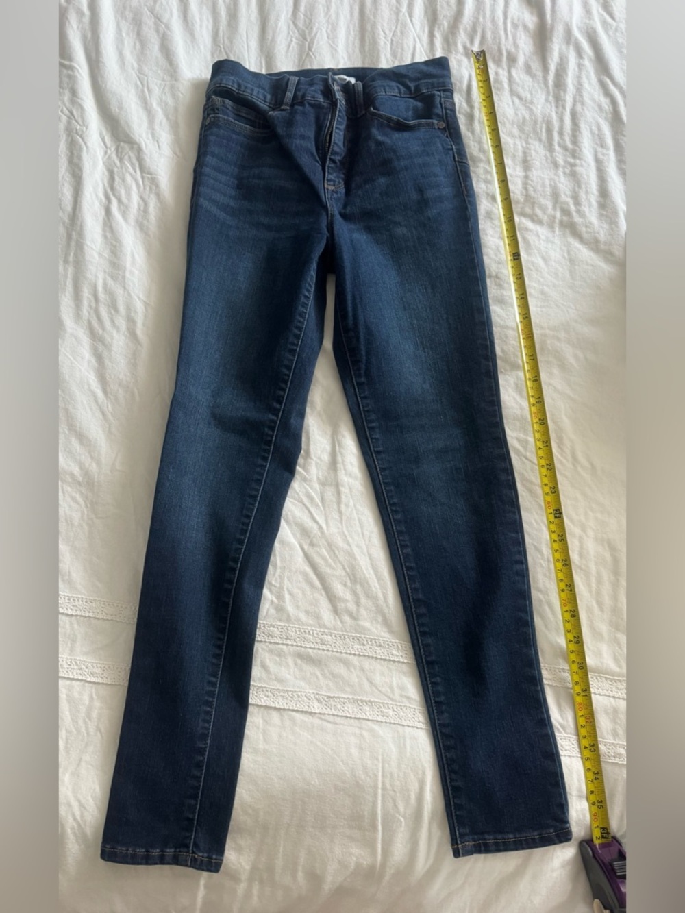 Sofia Vergara Dark Blue Women's Jeans - Classic Slim Fit - Picture 2 of 7